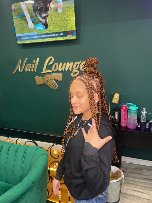 Fulani braid/ knotless